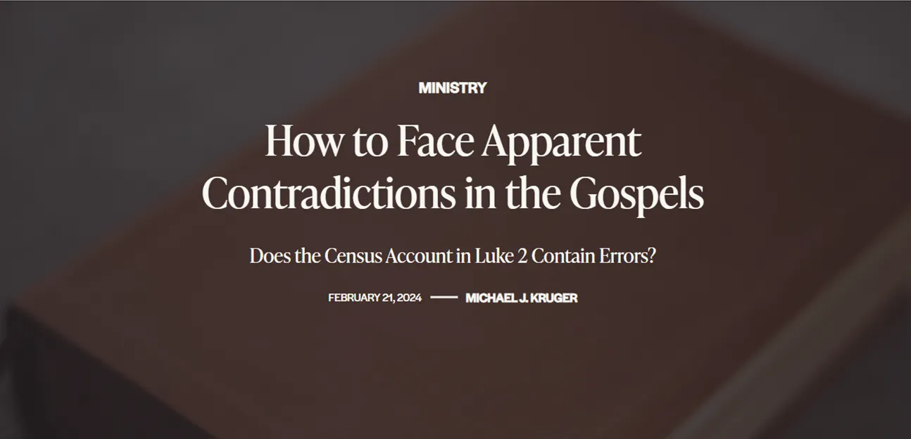 How to Face Apparent Contradictions in the Gospels