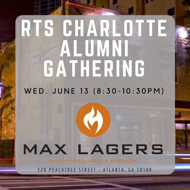 Coming to PCA General Assembly?  Join Us for the @RTSCharlotte Alumni Gathering