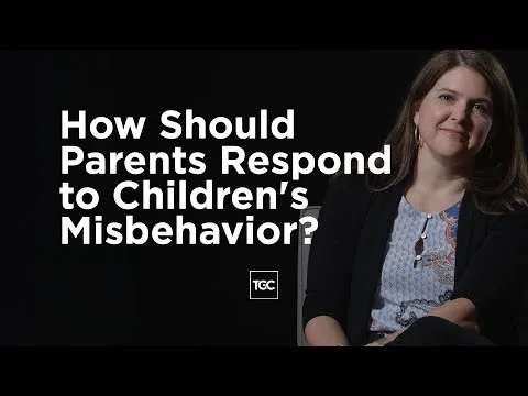 Melissa Kruger on Responding to Children's Misbehavior